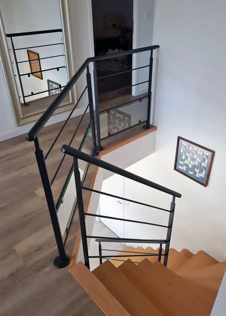 Intérieur maison design à toit plat